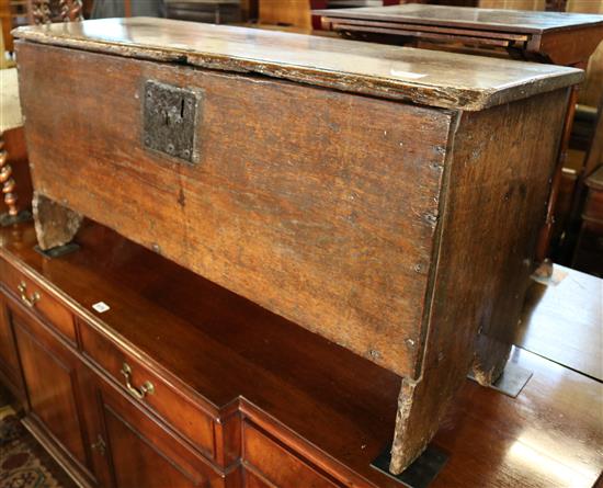 17th Century six plank coffer